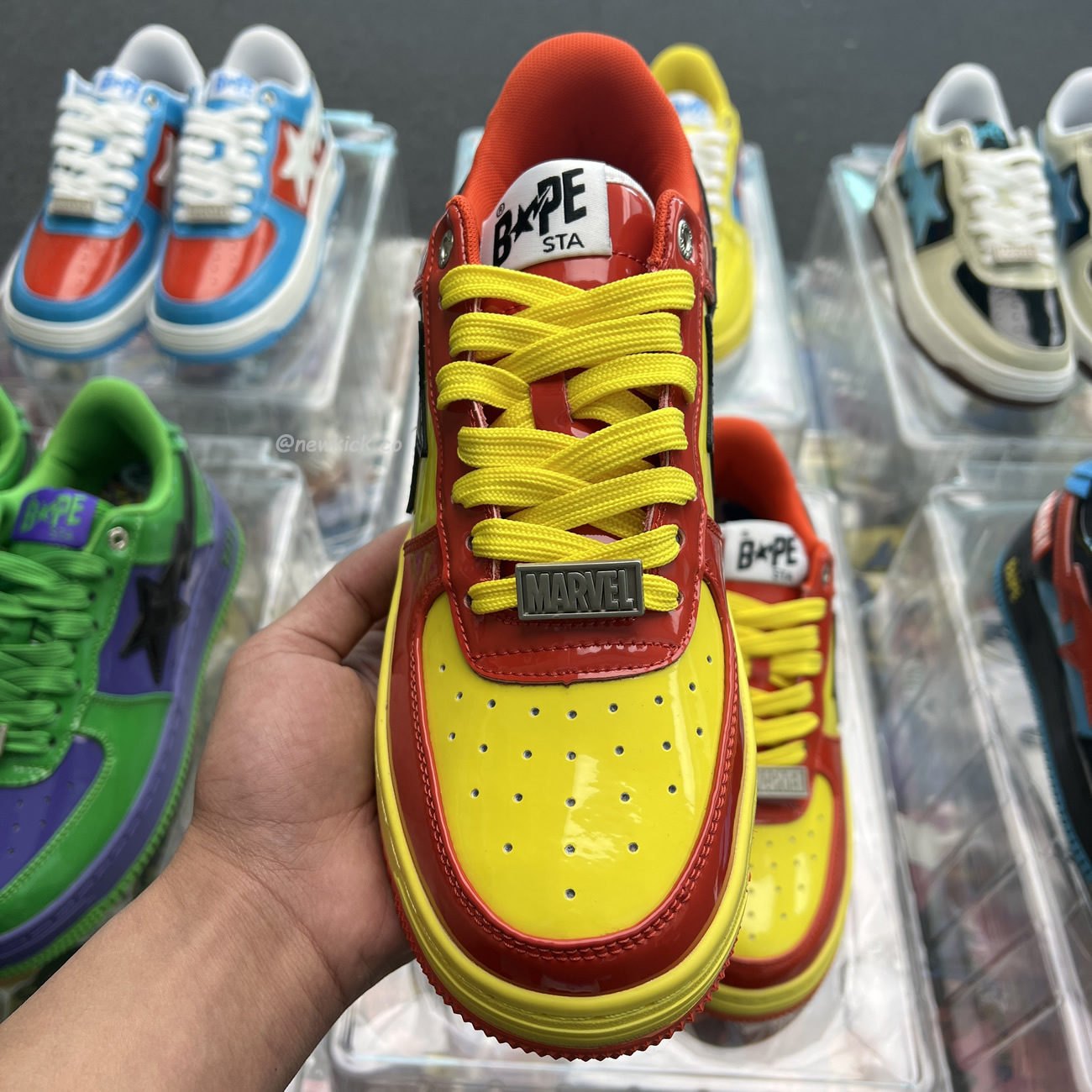 A Bathing Ape Bape Sta Marvel Comics Rocket Raccoon Thor Hulk Captain America Black Widow Iron Man  2022 (27) - newkick.cc